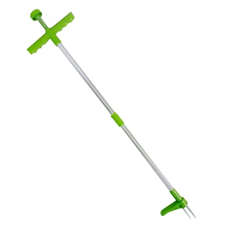 Root Remover Outdoor Killer Tool Claw Weeder Portable Manual Garden Lawn Long Handled Aluminum Stand Up Weed Puller Lightweight