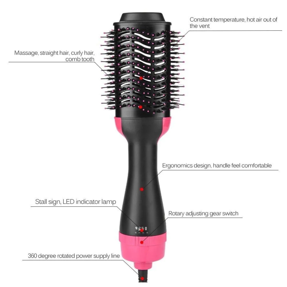 Round Brush, Nano Thermal Ceramic and Ionic Tech Hair Brush