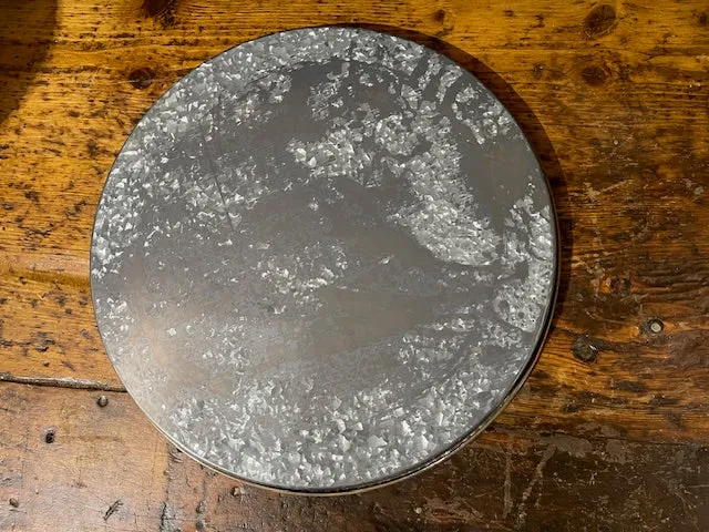 Round Metal Tray    #6091