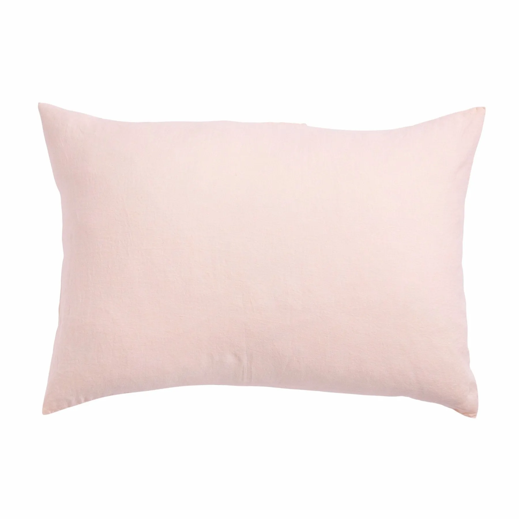 Sage and Clare Linen Standard Pillowcase Set Blush