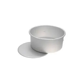 SANNENG Deep Round Mini Cake Pan with Removable Bottom, 5"