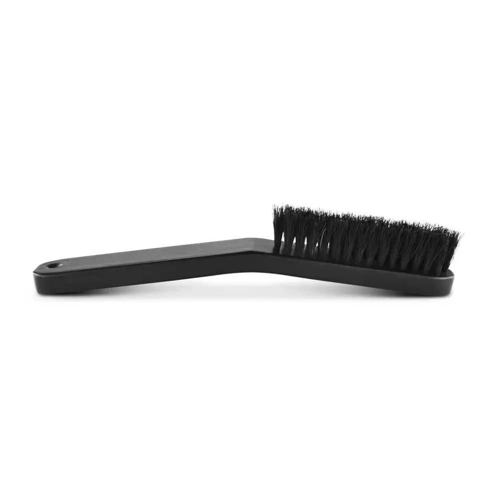 S|C No Knuckles Professional Curved Fade Natural Bristle Brush Large