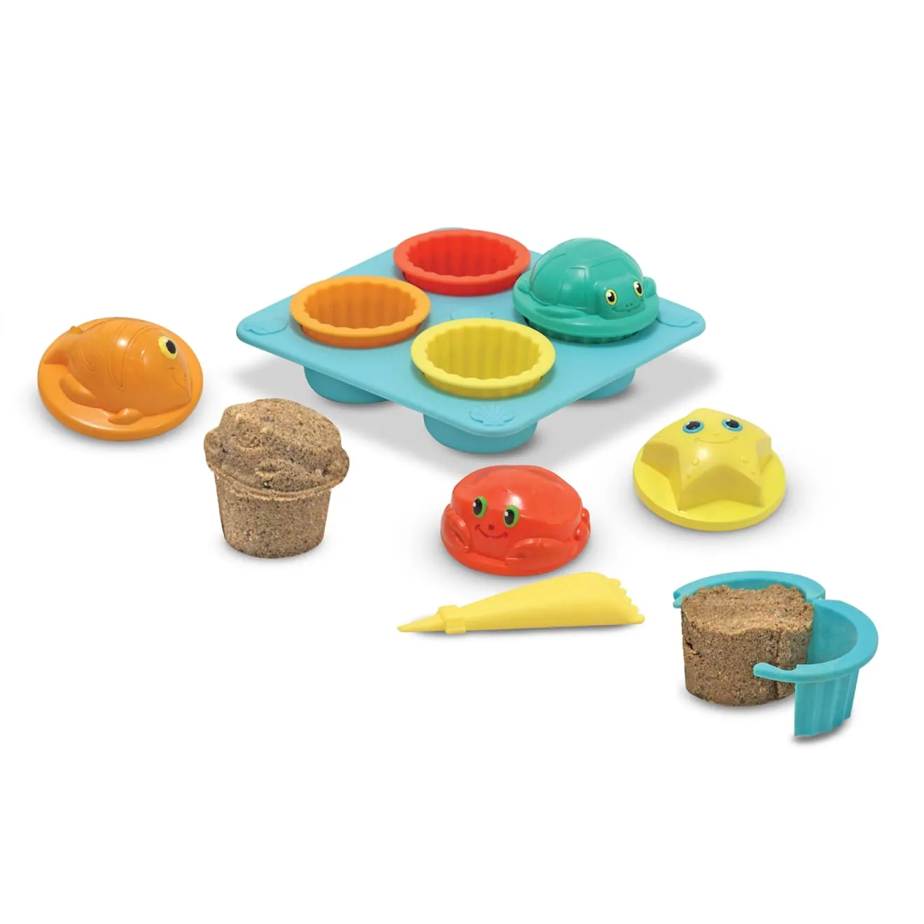 Seaside Sidekicks Sand Cupcake Set