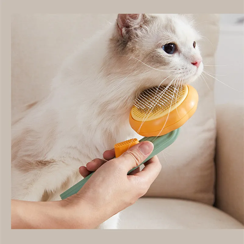 Self-Cleaning Cat Wire Comb Brush