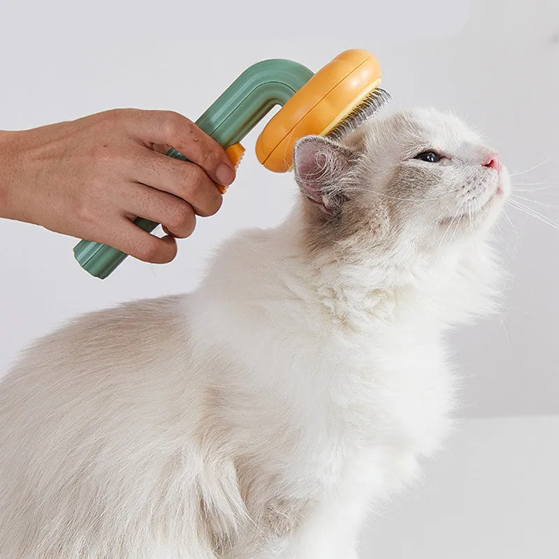 Self-Cleaning Cat Wire Comb Brush