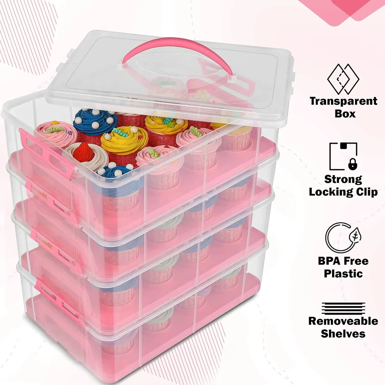 SG Traders™  Cake Carrier Box