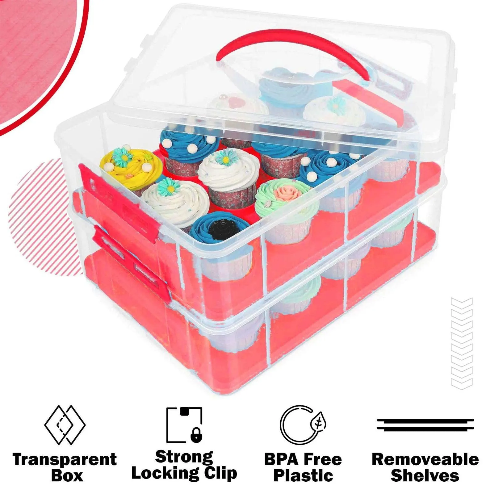 SG Traders™  Cake Carrier Box