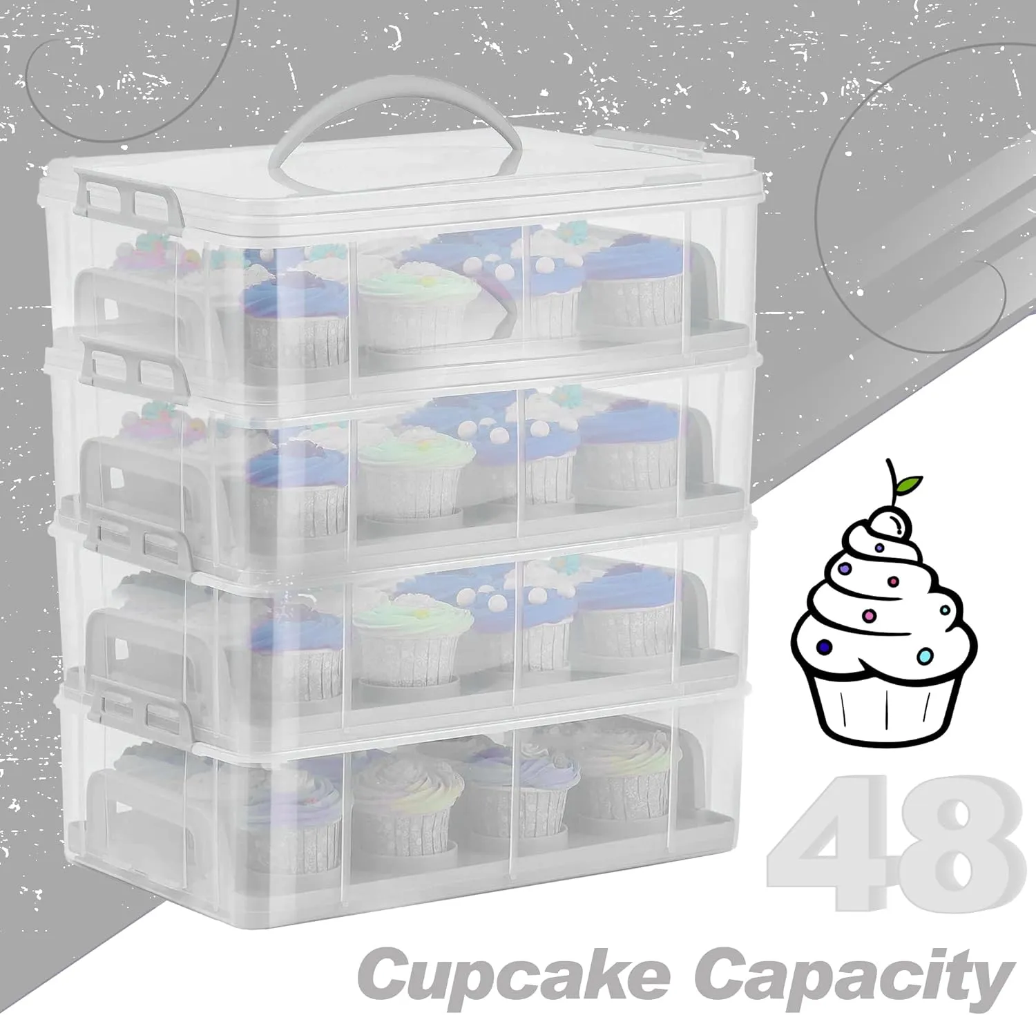 SG Traders™  Cake Carrier Box