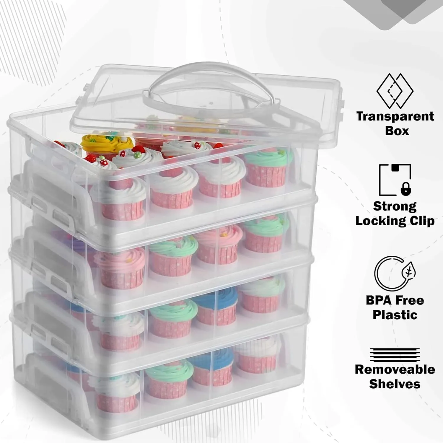 SG Traders™  Cake Carrier Box