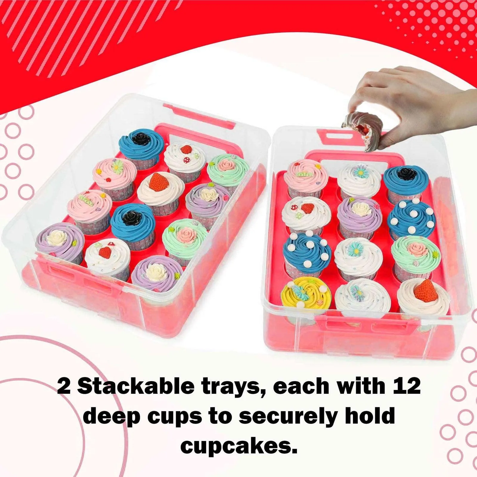 SG Traders™  Cake Carrier Box