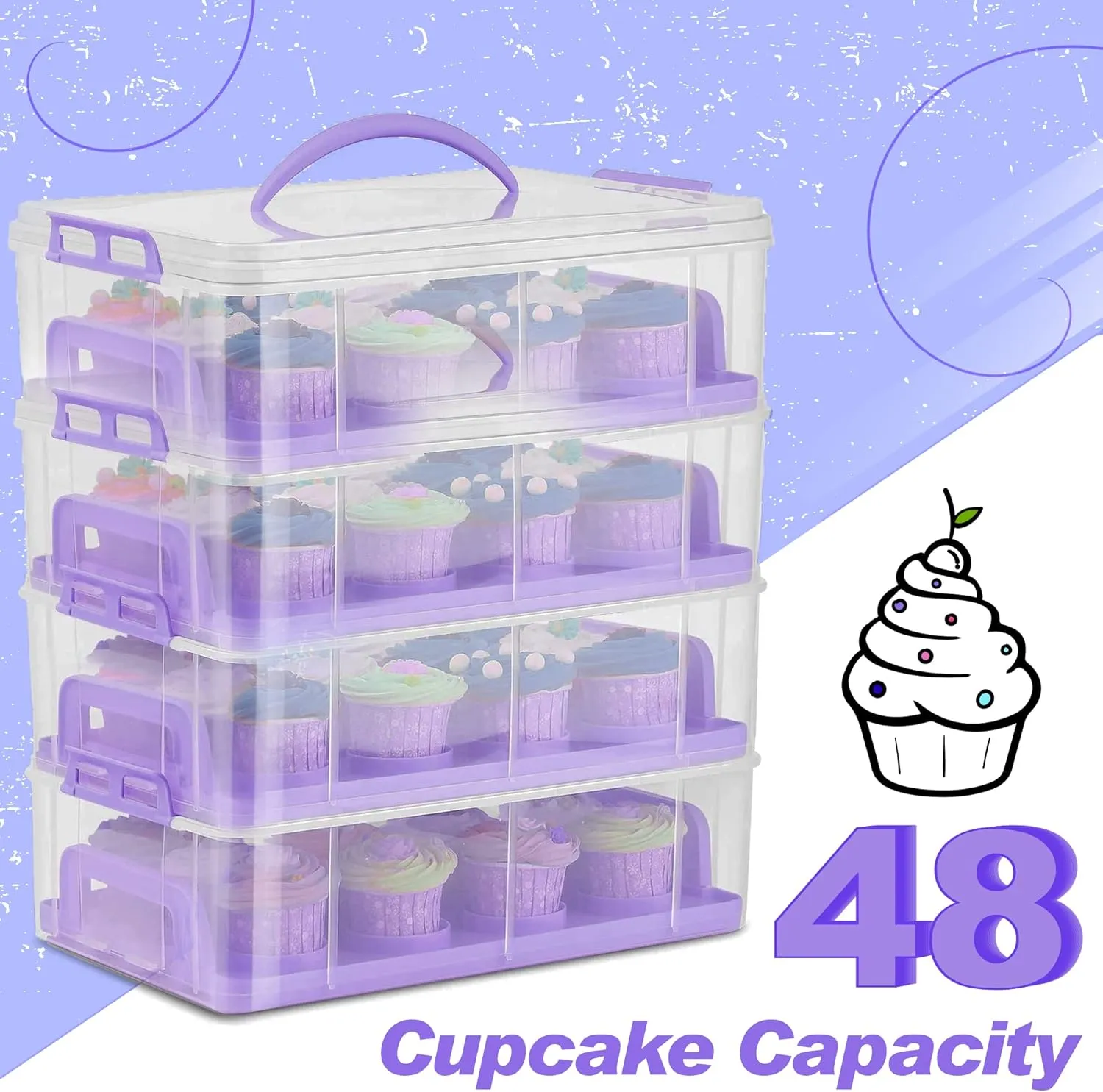 SG Traders™  Cake Carrier Box