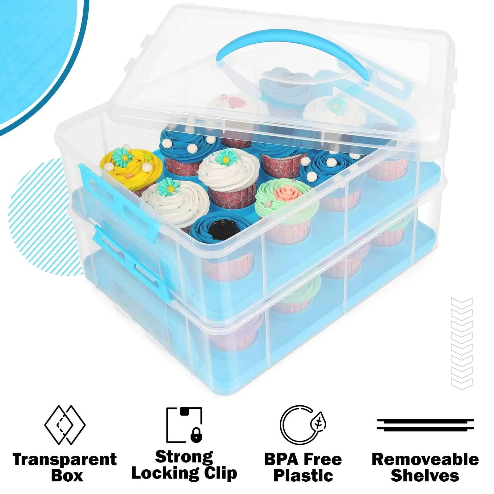 SG Traders™  Cake Carrier Box