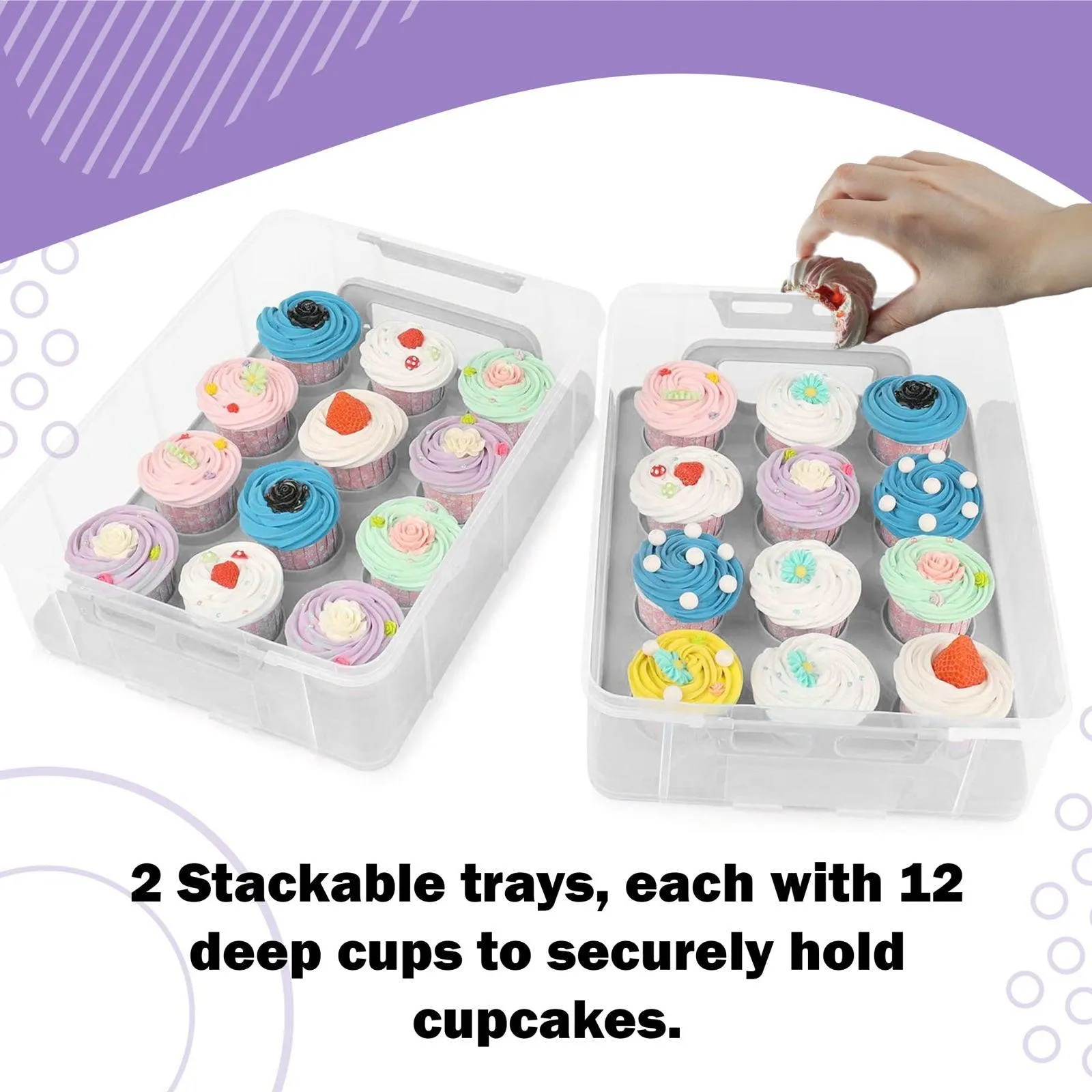 SG Traders™  Cake Carrier Box