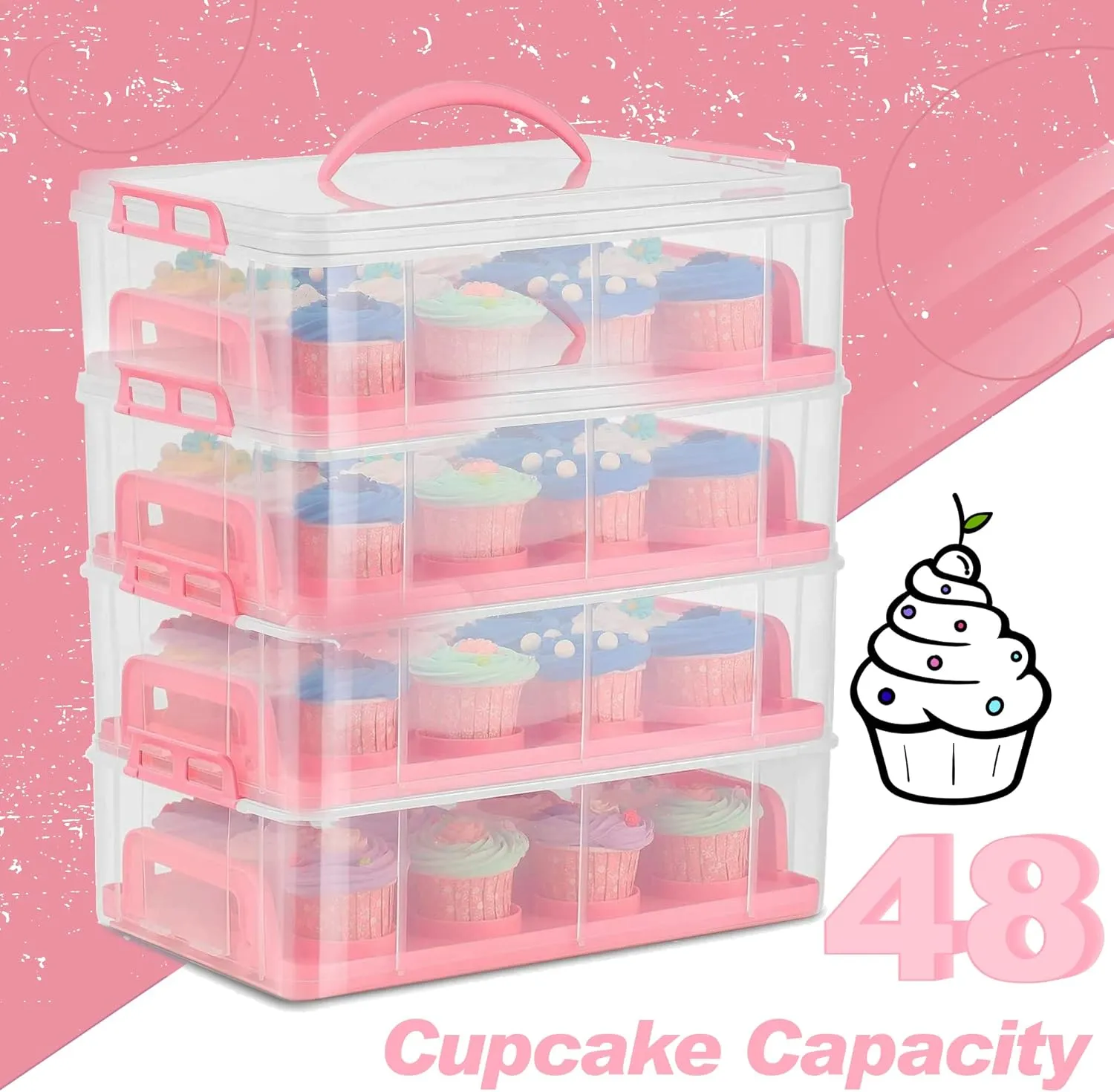 SG Traders™  Cake Carrier Box