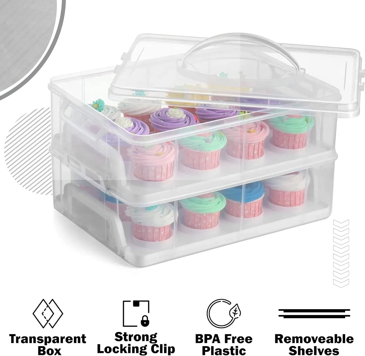 SG Traders™  Cake Carrier Box