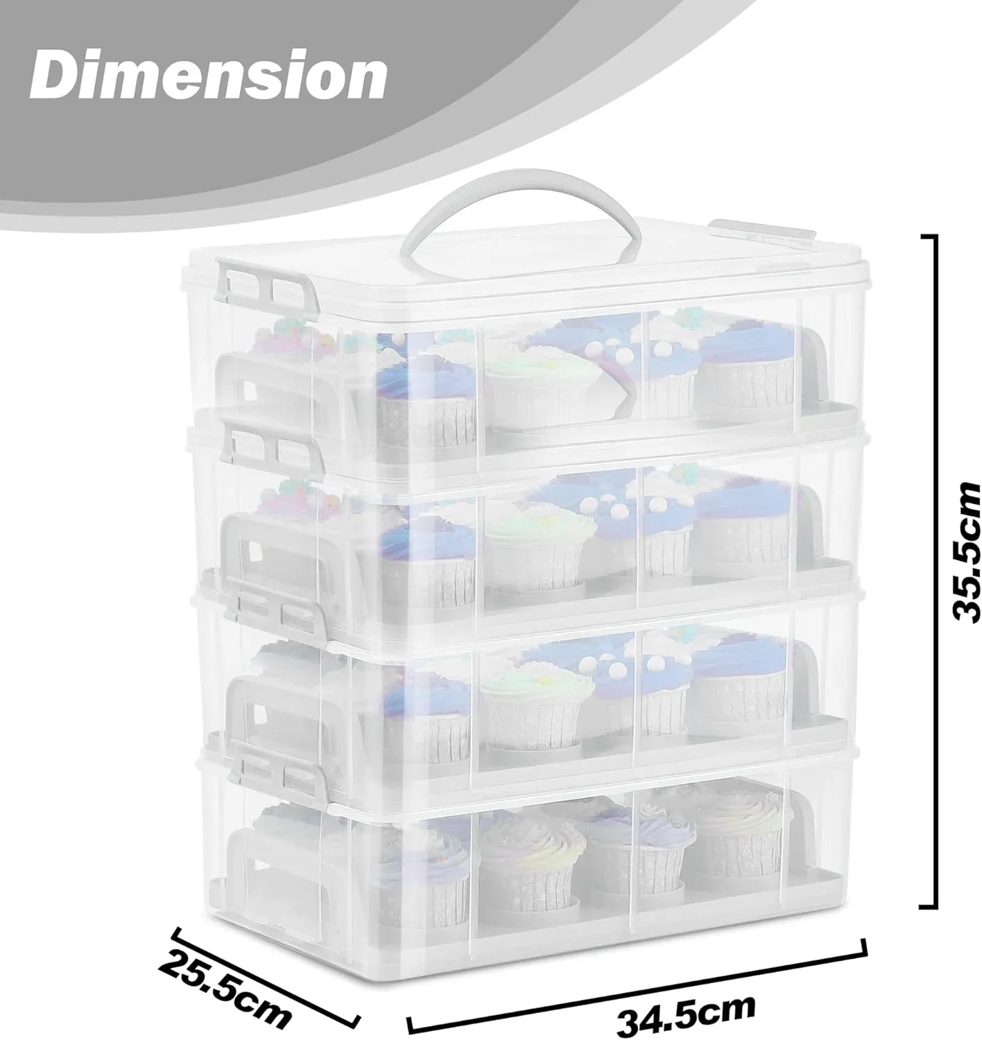 SG Traders™  Cake Carrier Box