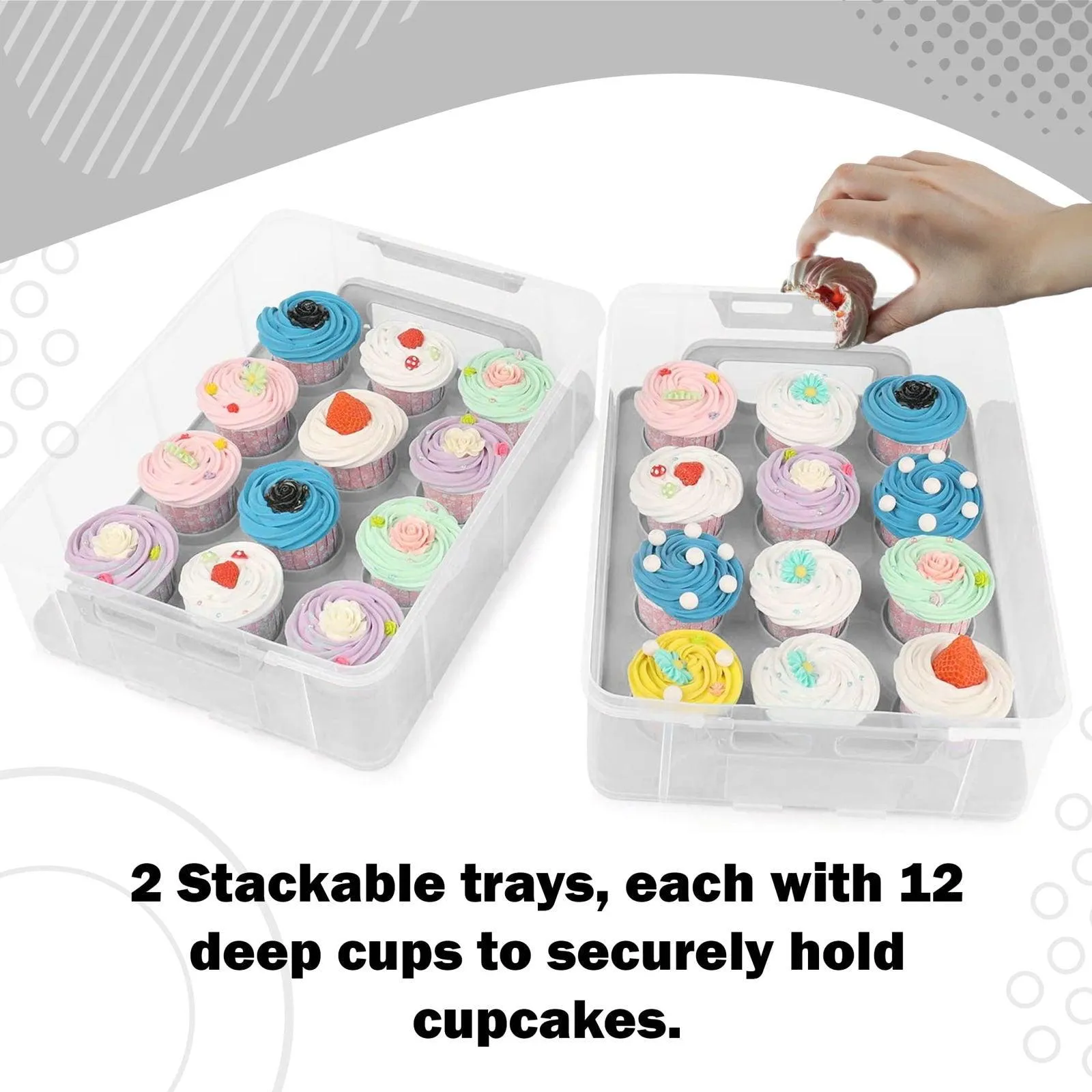 SG Traders™  Cake Carrier Box