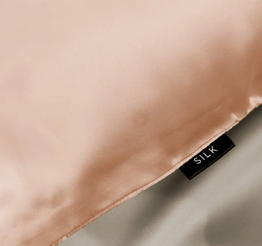 Silk Standard Pillowcase Peach Spritz