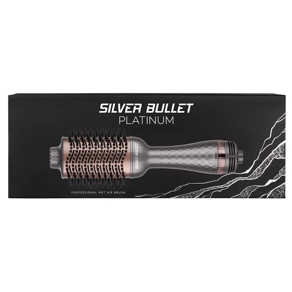 Silver Bullet Platinum Oval Hot Air Brush - 73mm