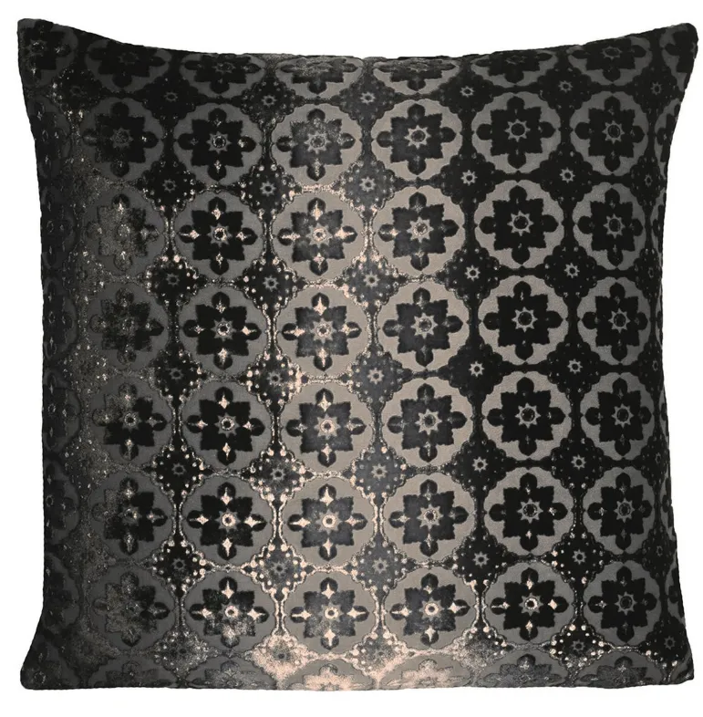 Small Moroccan Smoke Velvet Pillows by Kevin O’Brien Studio