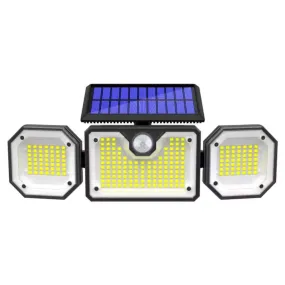 Solar Lights With Motion Sensor Outdoor Waterproof LED Wall Light For Home Security (Cool White)