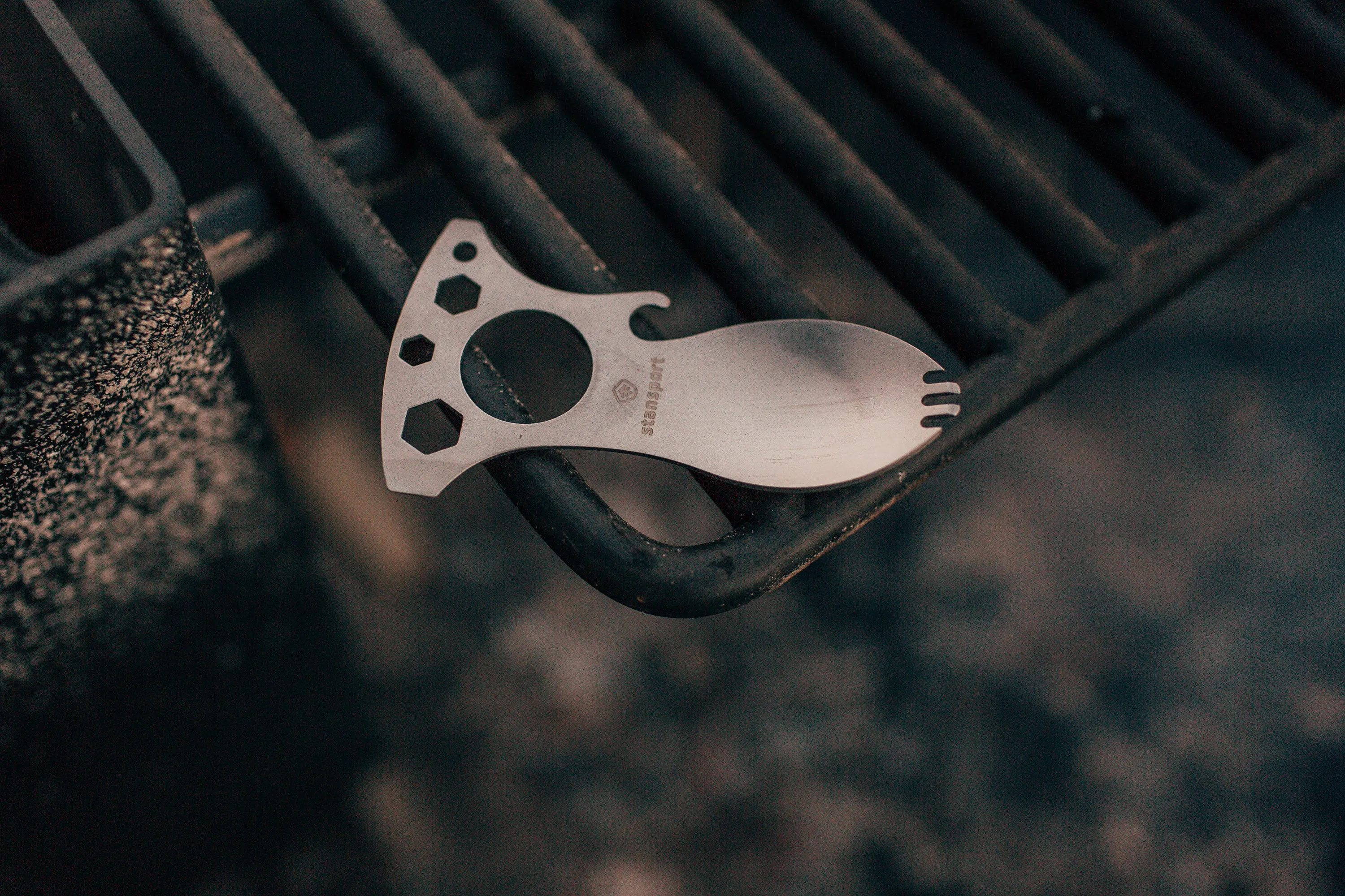 Stansport Spork Multi-Tool - Stainless Steel