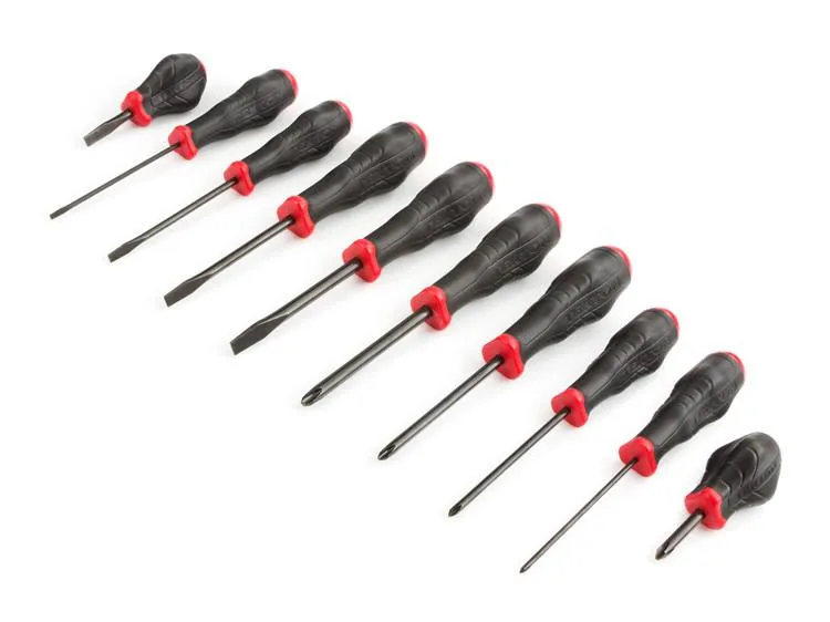 TEKTON 26756 Slotted and Phillips USA Screwdriver Set, 10-Piece