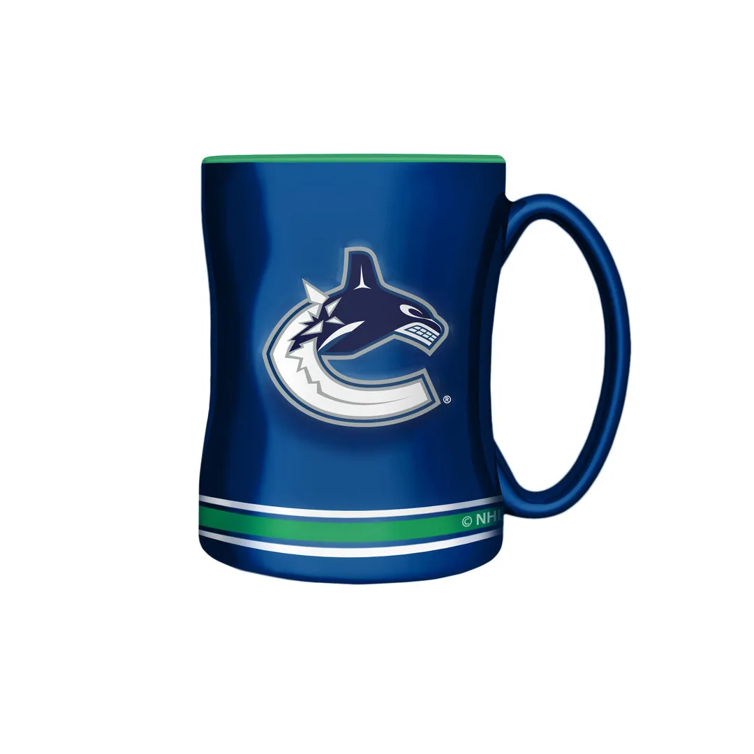 The Sports Vault NHL Vancouver Canucks 14oz Sculpted Mug