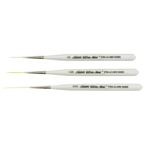 Ultra Mini® Xtra Long Liner 7/0 Short Handled Brush