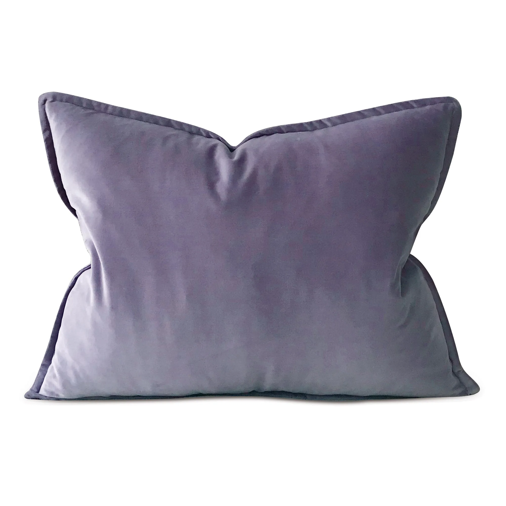 Velvet Standard Sham 20x27 in Lavender