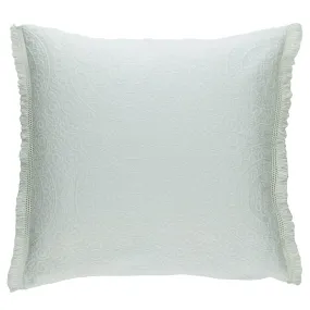 Verona White European Pillowcase by Bianca