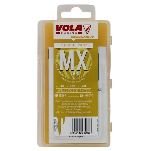 Vola MX Training Wax - Yellow Warm