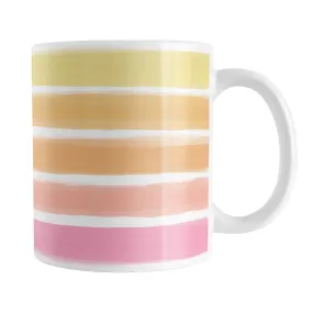 Warm Paint Strokes Mug