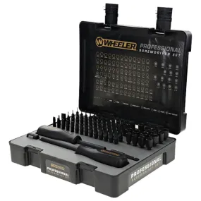 Wheeler 100 Piece Professional Screwdriver Set