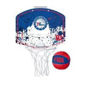 Wilson NBA Team Mini Hoop Philadelphia 76ers