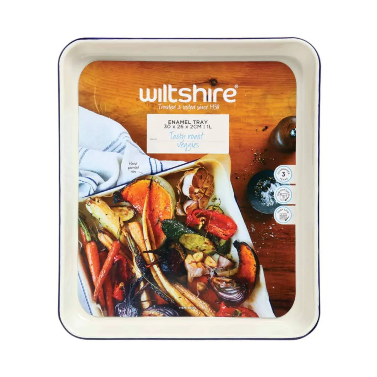 Wiltshire Enamel Baking Tray 1L