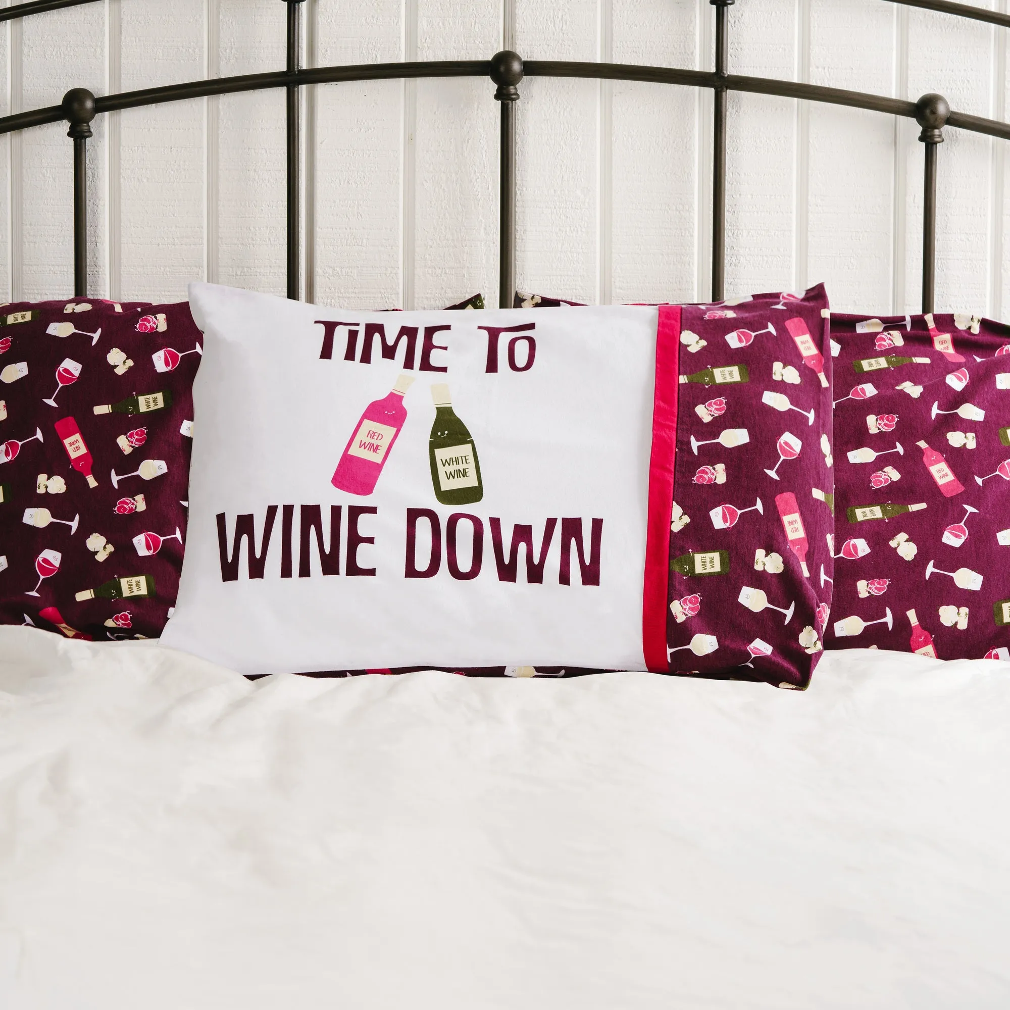 Wine Down 20" x 26" Pillowcase