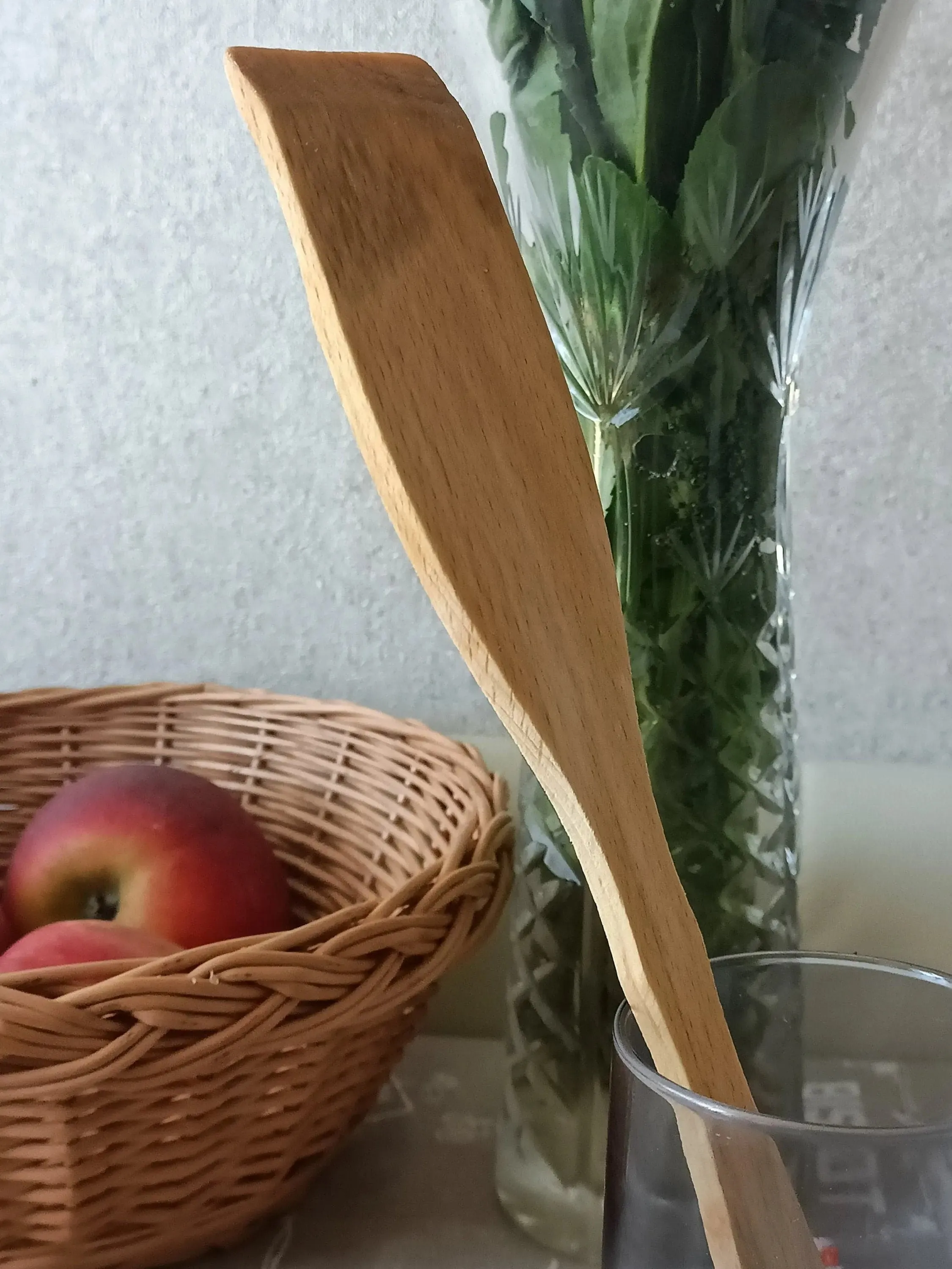 Wooden spatula for kitchen