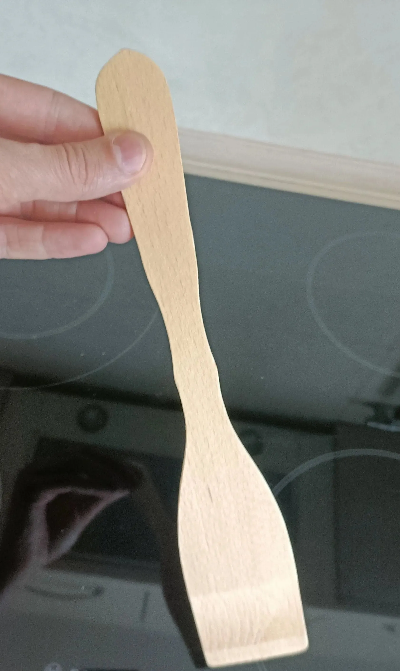 Wooden spatula for kitchen