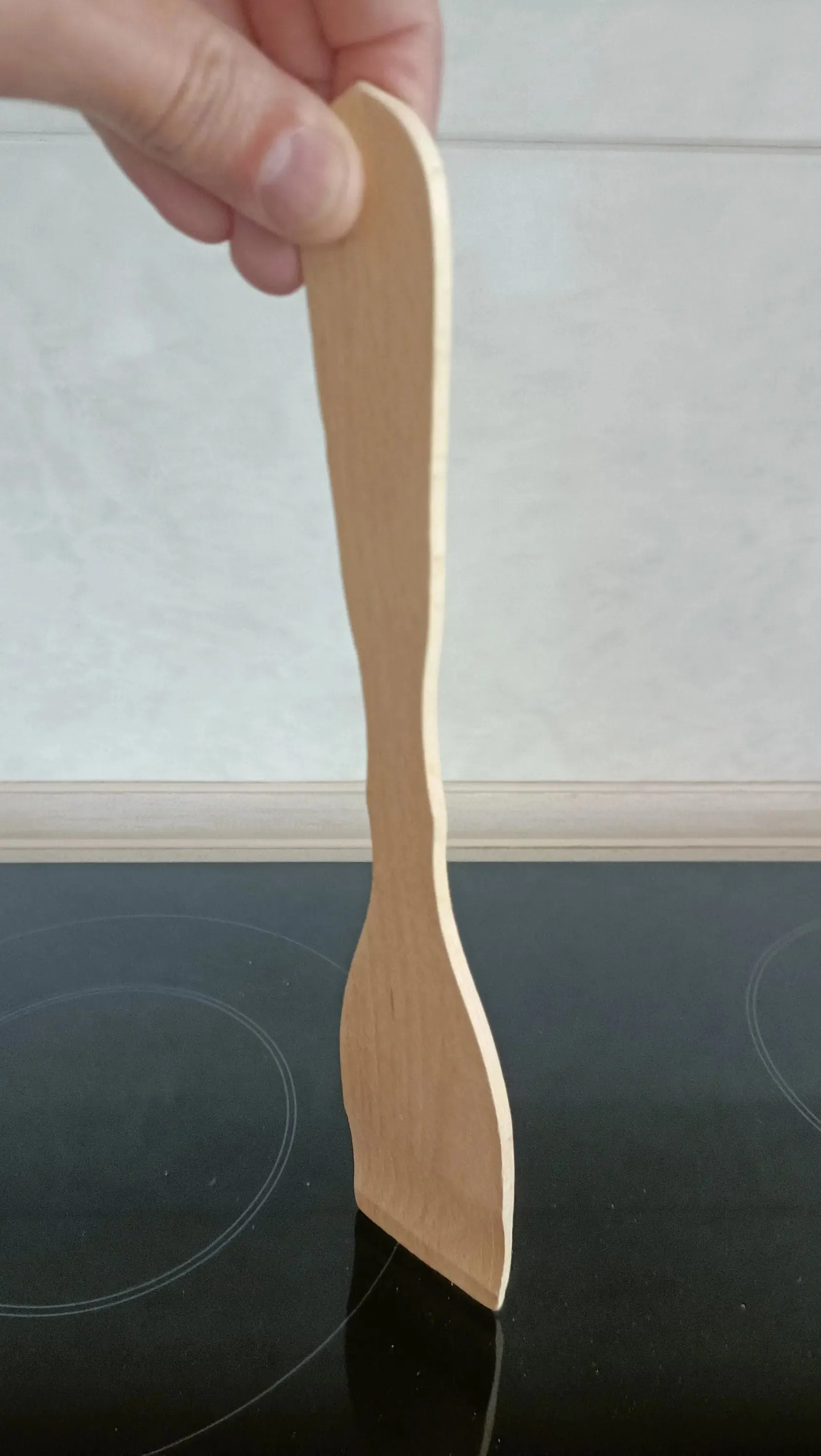 Wooden spatula for kitchen