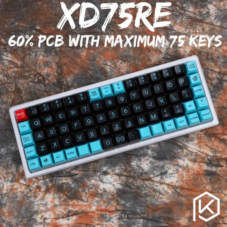 XD75Re XD75Am XD75 xiudi 60% Custom Keyboard PCB